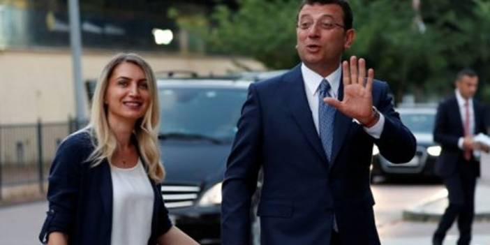 İmamoğlu, yenidoğan destek paketinin dağıtımını eşiyle yaptı