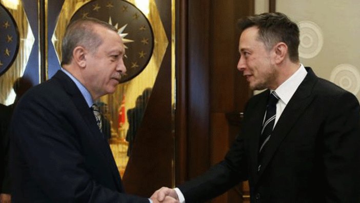Cumhurbaşkanı Erdoğan ünlü iş adamı Elon Musk'u kabul etti