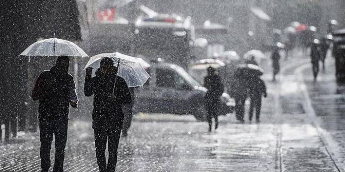 Meteorolojiden üç il için sağanak uyarısı