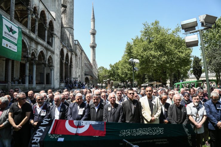 Duayen gazeteci Ulvi Yanardağ son yolculuğuna uğurlandı