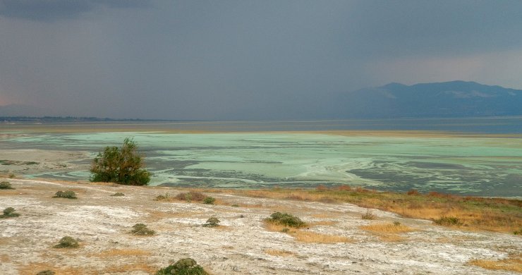 Burdur Gölü'nün rengi değişti: İşte sebebi