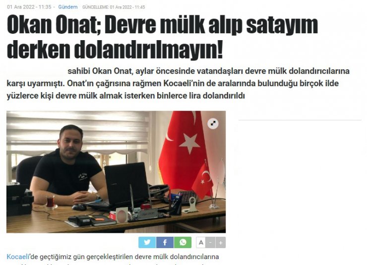 Dolandırıcı, yakalanmadan önce röportaj vermiş: Dolandırılmayın